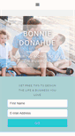 Mobile Screenshot of bonniedonahue.com